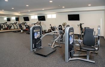 Modern fitness center